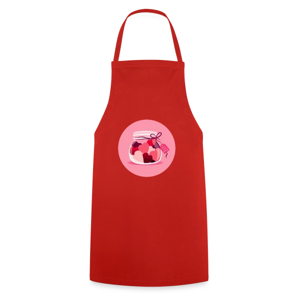 Une Dose d'Amour sur Tablier de cuisine