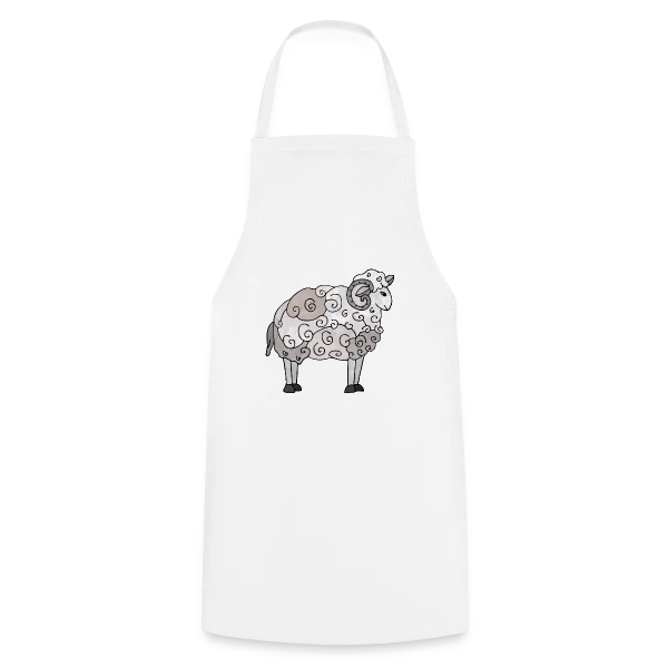 L'Énigme 2074 sur Tablier de cuisine