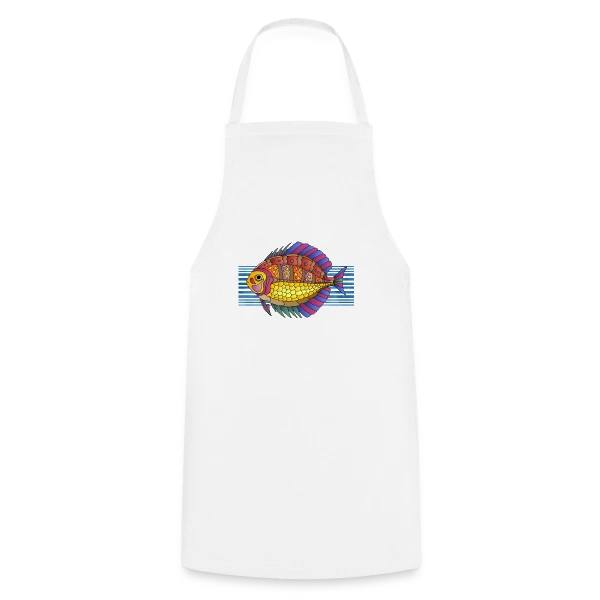 Design Numérique 5099 : Votre Style Unique sur Tablier de cuisine