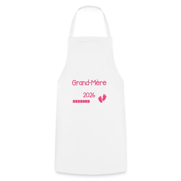 Arrière-Grand-Mère en Or sur Tablier de cuisine