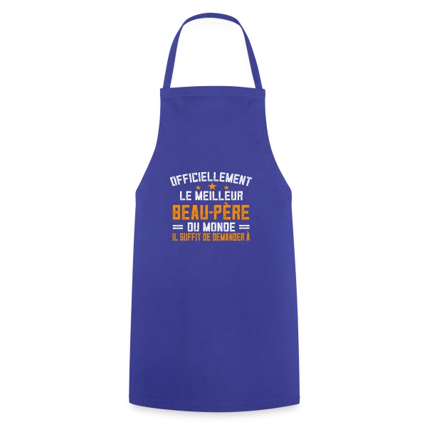 Beau-Père : T-shirt Personnalisé pour un Super Beau-Père sur Tablier de cuisine