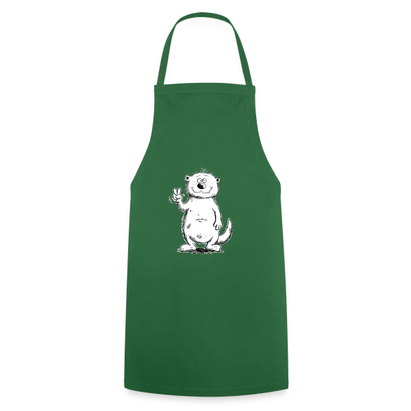 Loutre Zen sur Tablier de cuisine