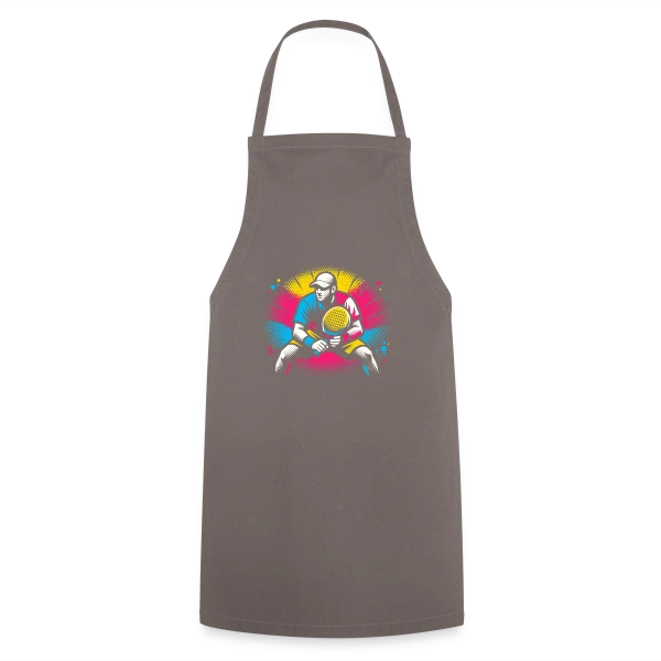 Formes et Mouvement Abstrait sur Tablier de cuisine