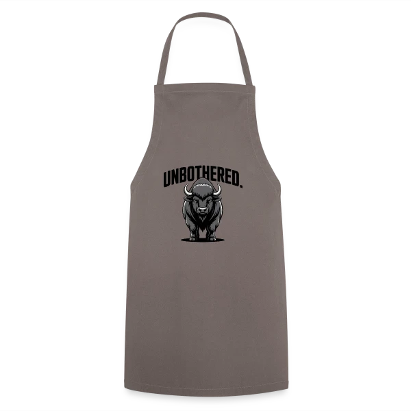 Bison Imperturbable sur Tablier de cuisine