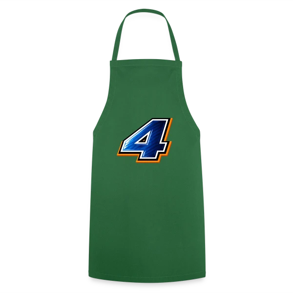 Maillot de Sport Numéro 4 sur Tablier de cuisine