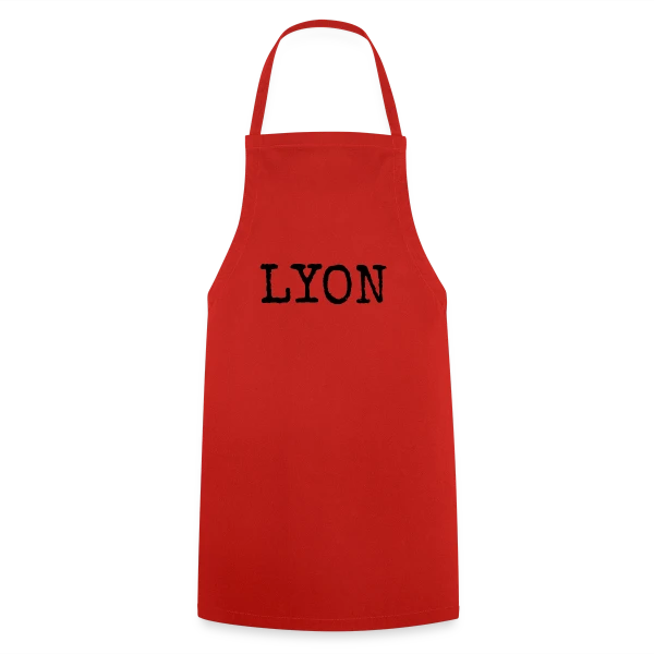 Lyon Texte Grunge sur Tablier de cuisine