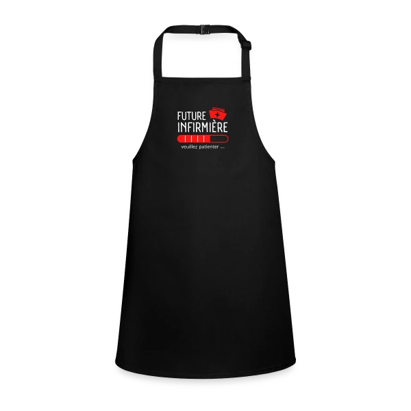Maquette de Future Infirmière : Patientez ! T-shirt Humour et Motivation à personnaliser