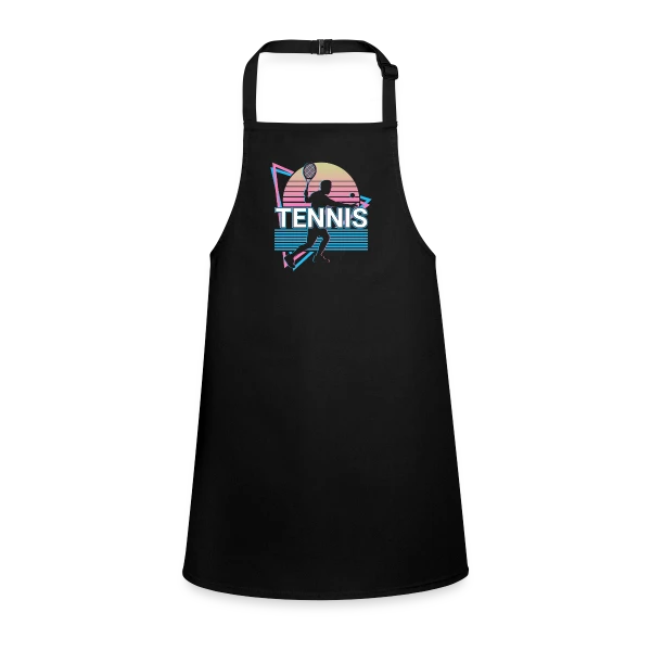 Maquette de Joueur de Tennis Vaporwave Rétro Esthétique à personnaliser