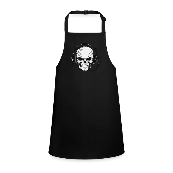 Maquette de Tête de Mort Casque Audio - Esprit Rock à personnaliser