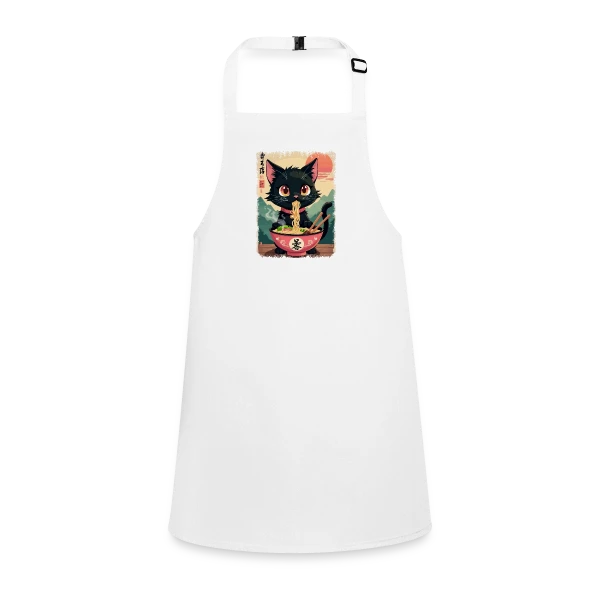 Maquette de Chat Kawaii Ramen à personnaliser