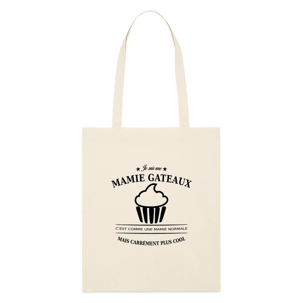 Mamie Gâteaux d'Amour sur Tote bag bio Stanley/Stella