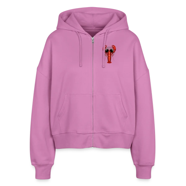 Homard Stylé sur Veste à capuche bio Ida Stanley/Stella Femme
