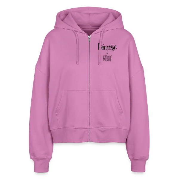 Princesse de Bretagne sur Veste à capuche bio Ida Stanley/Stella Femme