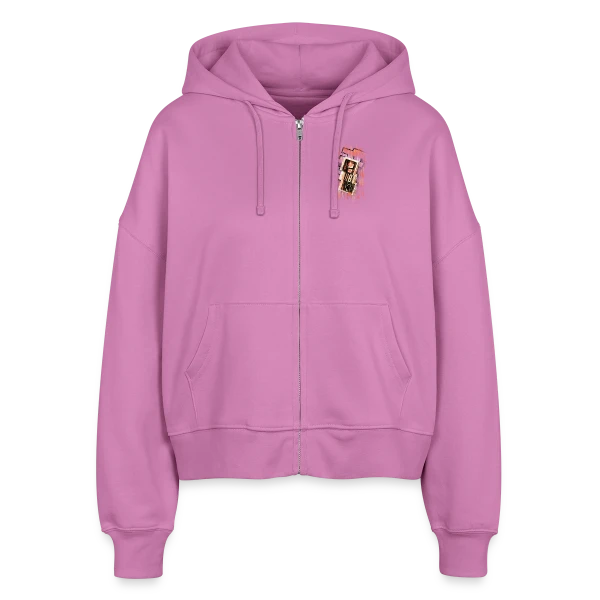 Manette Rétro Floue NES sur Veste à capuche bio Ida Stanley/Stella Femme