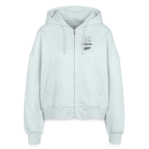 EVG L'Équipe du Marié sur Veste à capuche bio Ida Stanley/Stella Femme