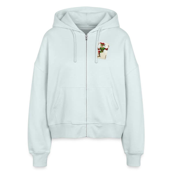 Joker Carte à Jouer sur Veste à capuche bio Ida Stanley/Stella Femme