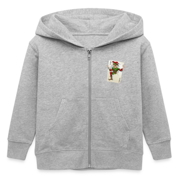Joker Carte à Jouer sur Veste à capuche enfant bio Stanley/Stella