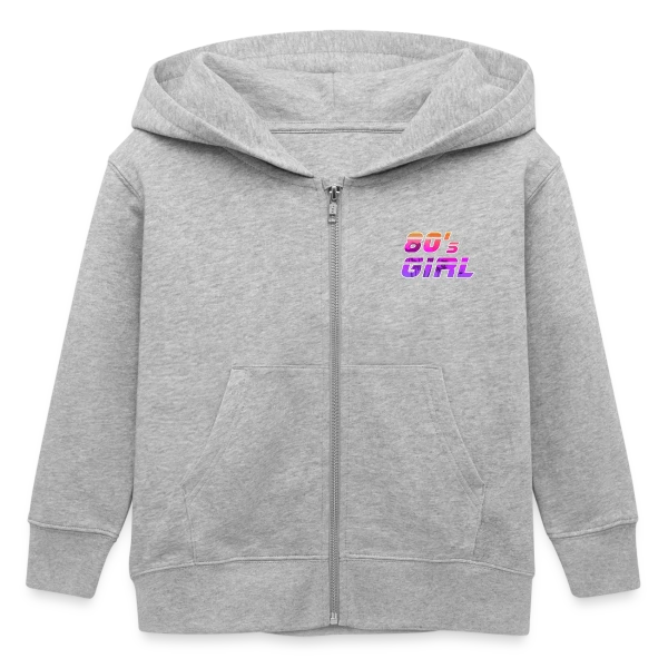 Fille Années 80 Tropicale sur Veste à capuche enfant bio Stanley/Stella