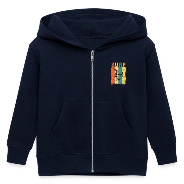 Surfing Vintage | Passion Vagues sur Veste à capuche enfant bio Stanley/Stella