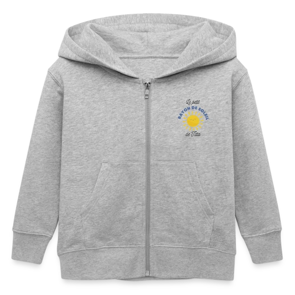 Le Rayon de Soleil de Tata sur Veste à capuche enfant bio Stanley/Stella