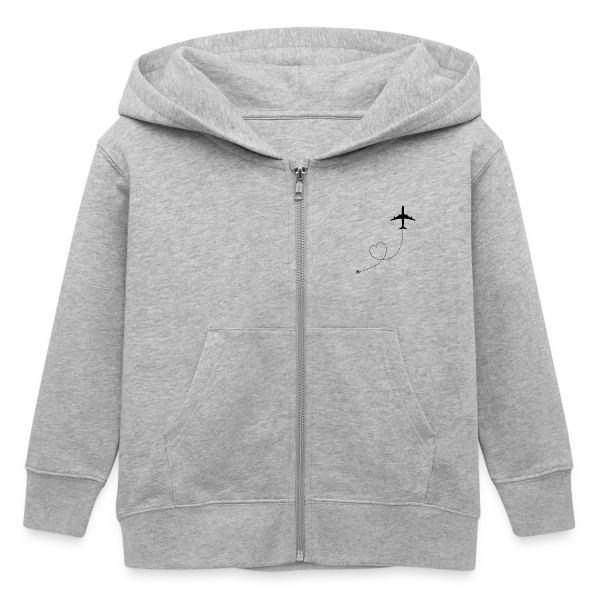 Avion Route Cœur sur Veste à capuche enfant bio Stanley/Stella